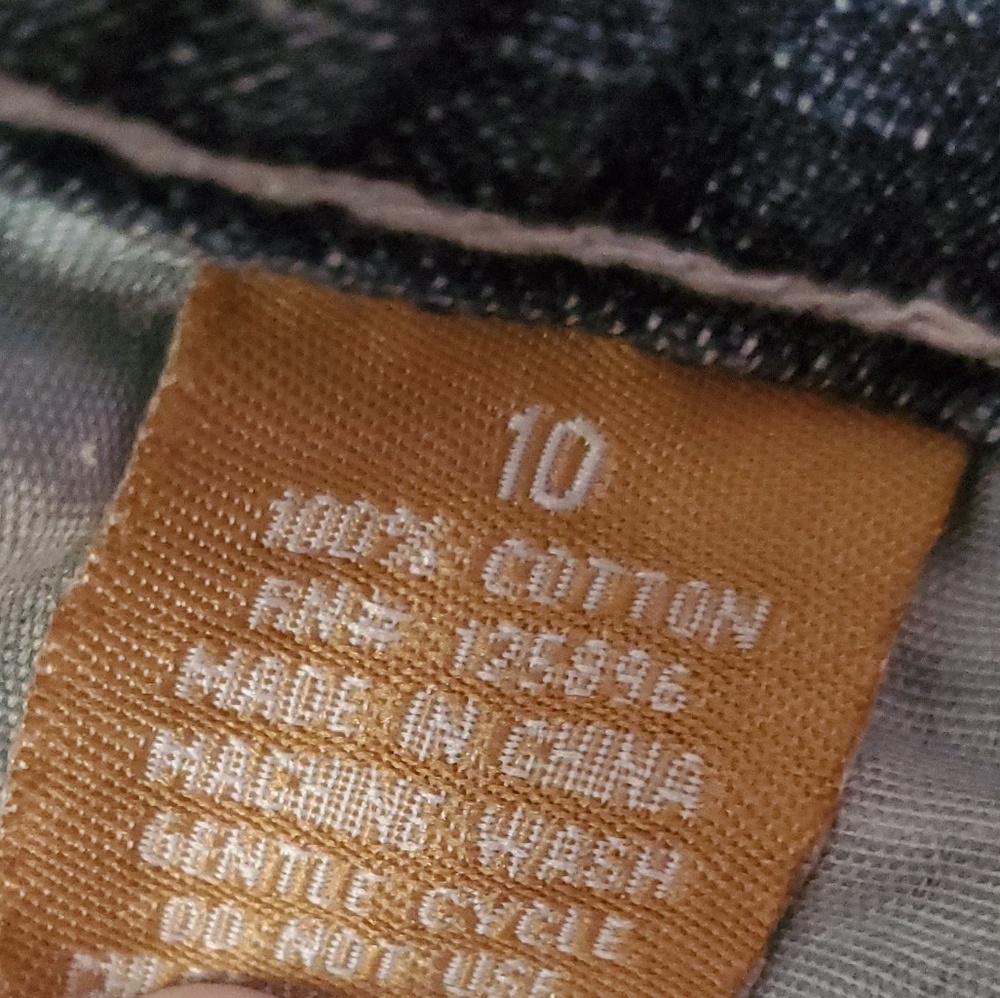 VINTAGE JEANSTATION HIGH WAIST STRAIGHT LEG JEANS - Picture 8 of 8